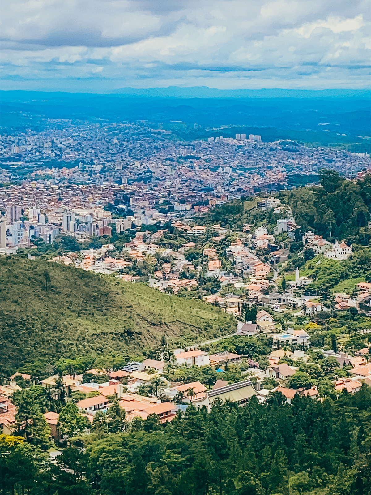 Belo Horizonte vista da Serra do Curral