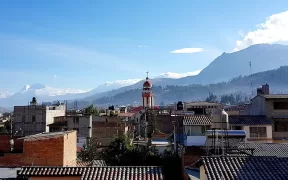 Vista do El Jacal, em Huaraz, Peru