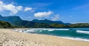 Praia de Maresias, no litoral de São Paulo
