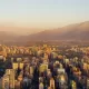 Vista do Sky Costanera em Santiago, Chile