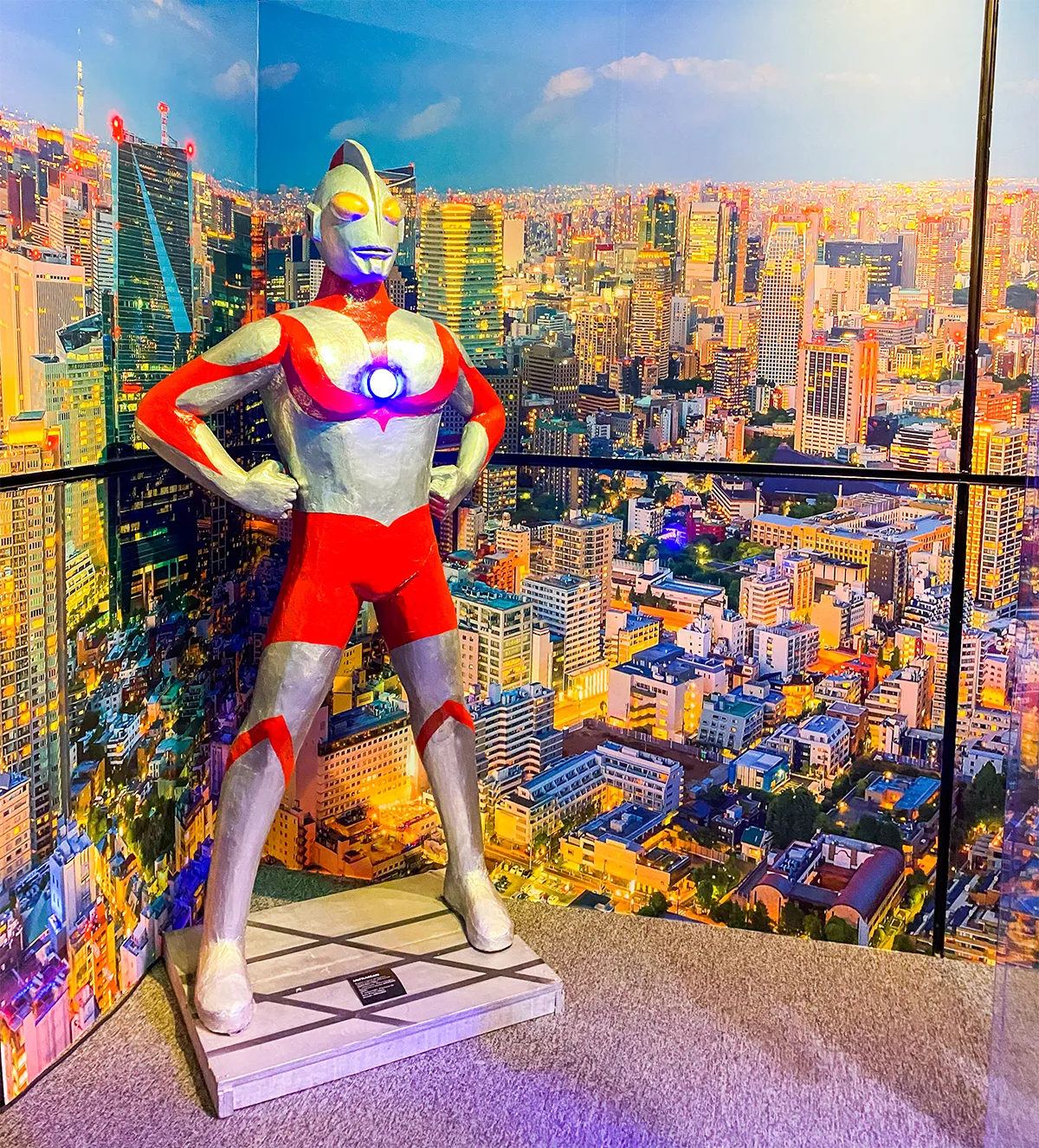 Ultraman do Museu da Imigração Japonesa, em São Paulo